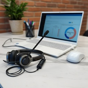 новая версия гарнитуры с активным шумоподавлением микрофона Accutone UB610MK3